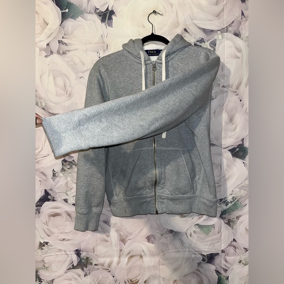 Vintage Polo Ralph Lauren Hoodie Y2K Streetwear Long Sleeve Size Medium - Picture 4 of 6